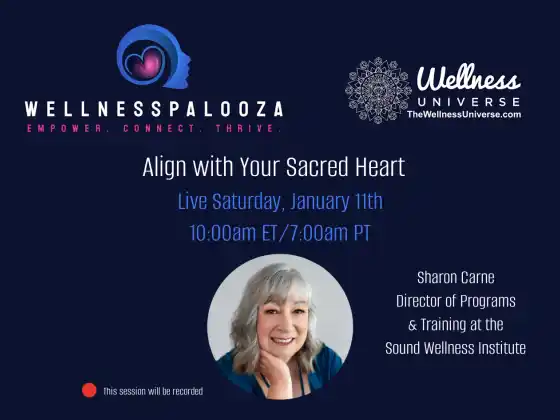 Wellnesspalooza 2025 與 Sharon Carne 一起與您的聖心對齊