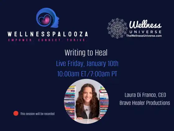 Wellnesspalooza 2025 Writing to Heal kasama si Laura Di Franco