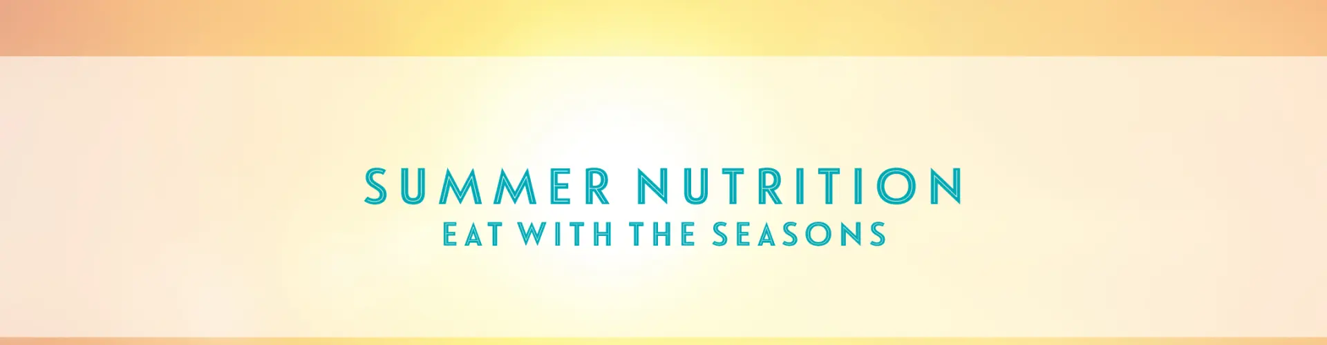 Eat with the Seasons - Summer Edition - Online Class by Jennifer McKinney